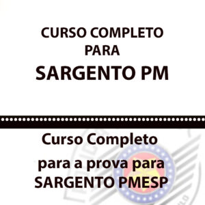 Curso Preparatório para Sargento PMESP